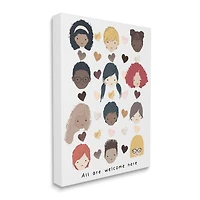 Stupell Industries All Welcome Here Portraits Wall Accent
