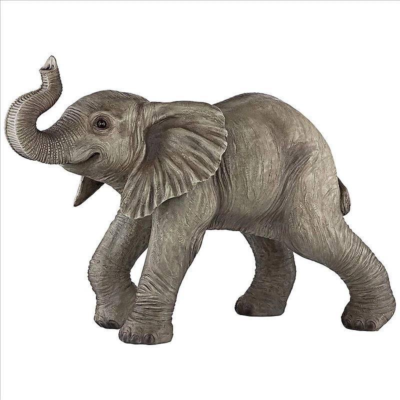 Design Toscano 28" Eshe the Exuberant Elephant Garden Statue