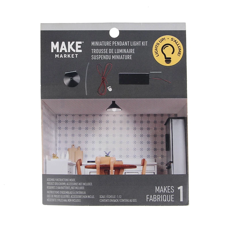 Mini Round Pendant Light Kit by Make Market