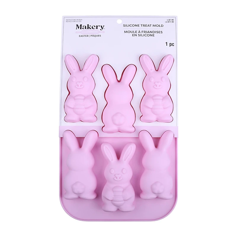 Easter Bunny Silicone Treat Mold by Makery™