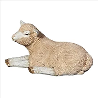 Design Toscano 24" Merino Ewe Life-Size Resting Lamb Statue