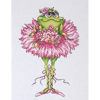 Design Works™ Frog Bouquet Counted Cross Stitch Kit