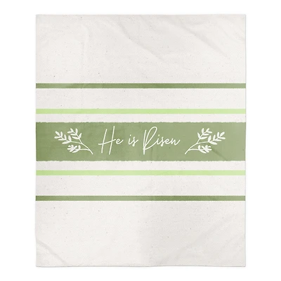 He Is Risen Blanket 50" x 60" Sherpa Fleece Blanket