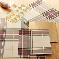 Christmas Plaid Cardstock Paper by Recollections™, 12" x 12"