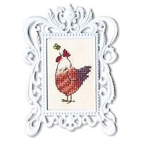 RTO Cock with butterfly Counted Cross Stitch Kit