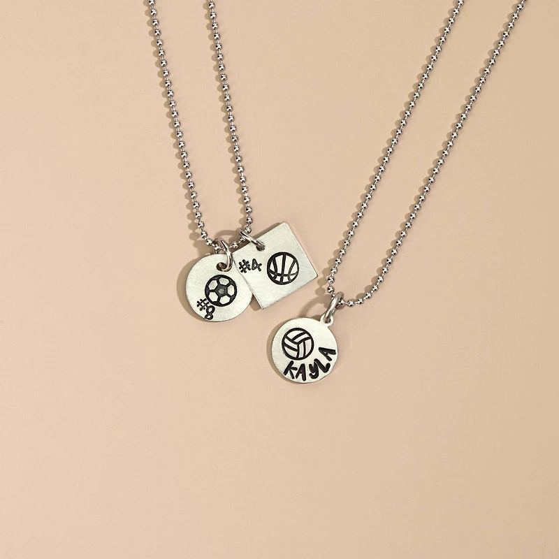 ImpressArt® 6mm Sports Metal Stamps Pack