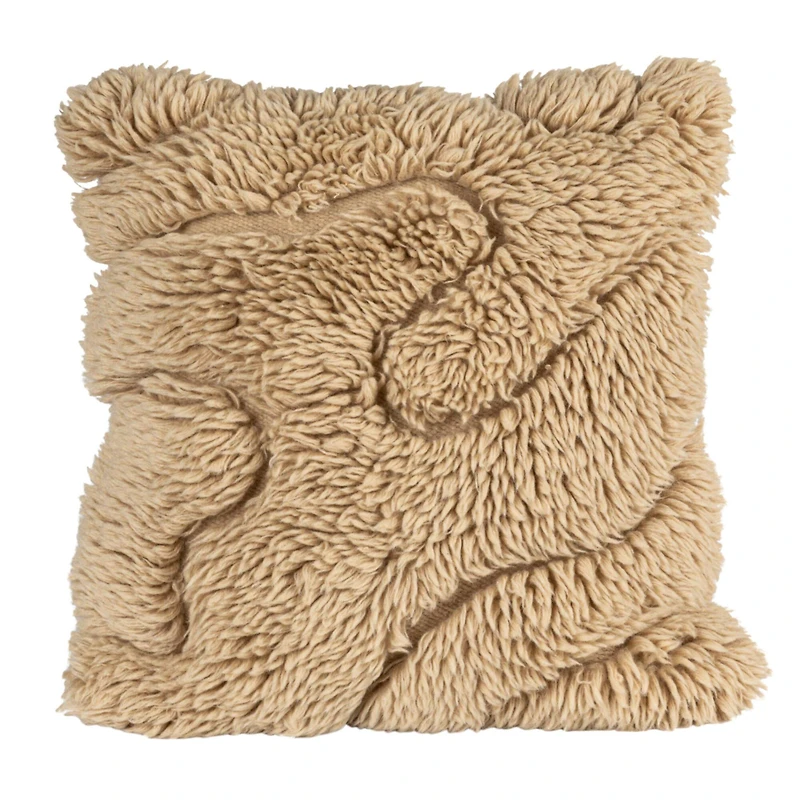 Hello Honey® 20" x 20" Auckland Essence Natural Wool & Cotton Pillow