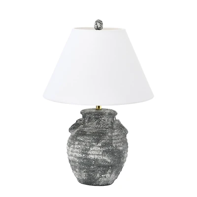 Hello Honey® Natural & Brown Hand-Woven Cotton & Jute Macramé Pillow with Fringe