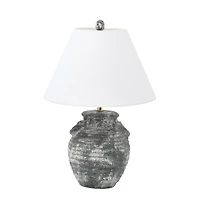 Hello Honey® Natural & Brown Hand-Woven Cotton & Jute Macramé Pillow with Fringe