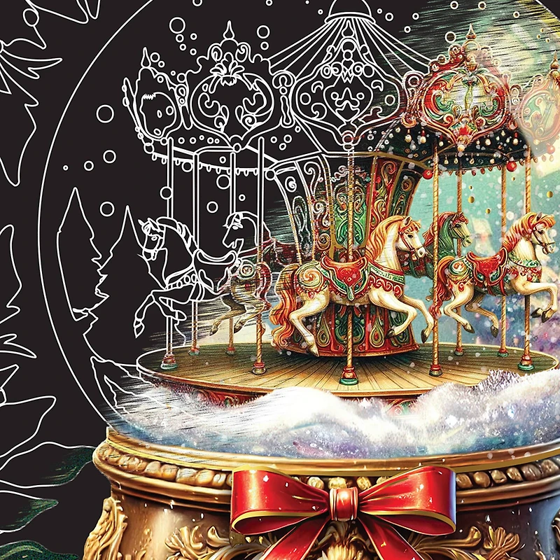 Brea Reese™ 6" x 8" Christmas Icons Scratch Art Paper Pad