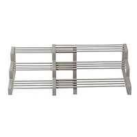 Honey Can Do Gray 3-Tier Adjustable Spice Rack Organizer