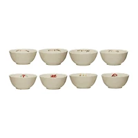 Hello Honey® Holiday Greeting Stoneware Bowls Set