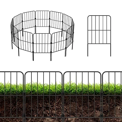 NEX™ Outdoor Lawn Landscape Panel Fence with Square Wire, 10ct.