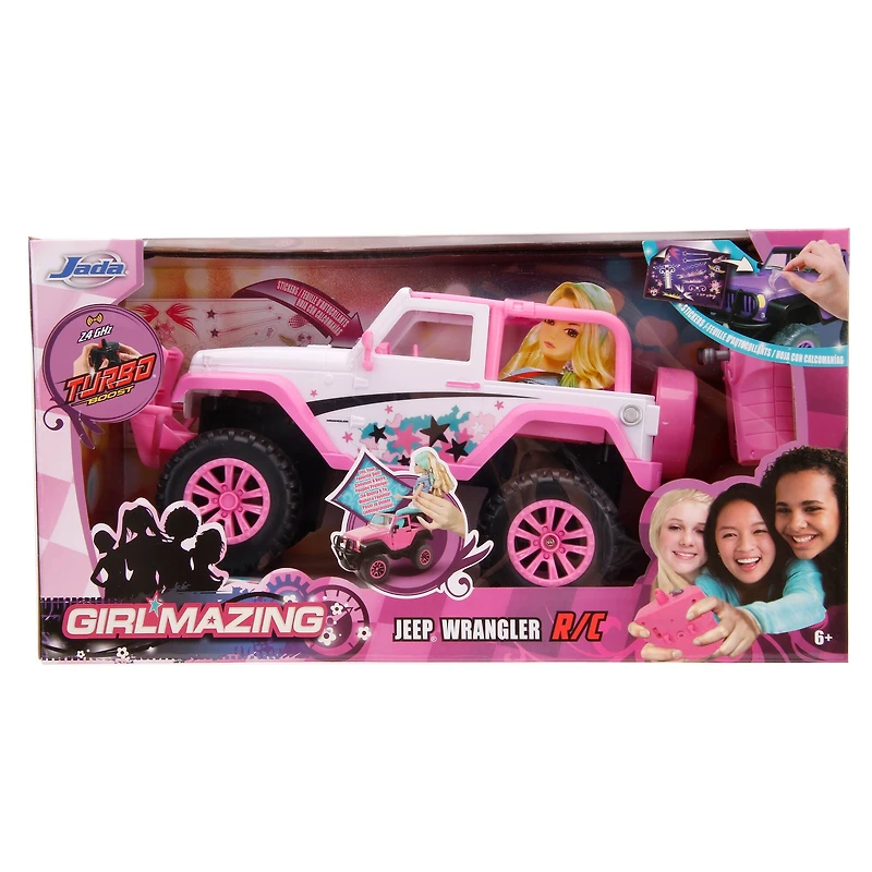 Jada Toys® GirlMazing Remote-Control Jeep Wrangler Toy