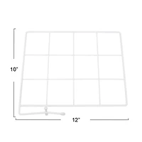 Household Essentials 12" White Shelf Dividers, 2ct.