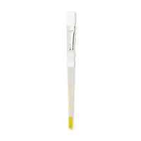 Soft-Grip Series 4090 White Taklon Flat Brush, Size 8