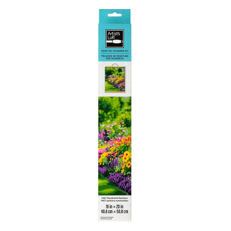 16" x 20" Garden Paint-by-Number Kit by Artist's Loft®