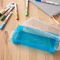 Teal Stacking Pencil Box by Simply Tidy™