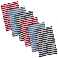 DII® I Love Paris Striped Heavyweight Dishcloths, 6ct.