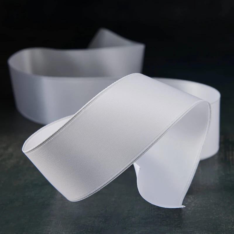 1.5'' x 15yd. Double Faced Satin Wired Ribbon by Celebrate It®