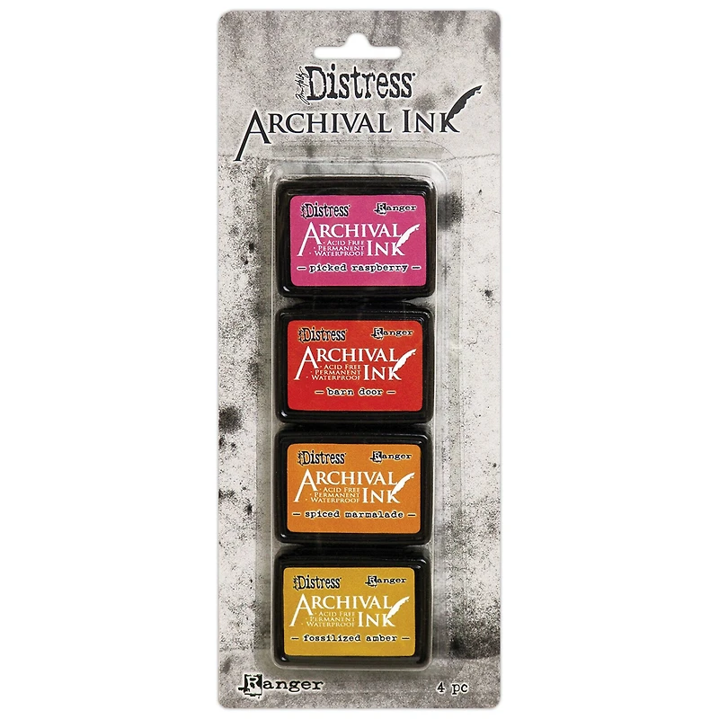 Tim Holtz® Distress Mini Archival Ink™ Pad, Kit 1