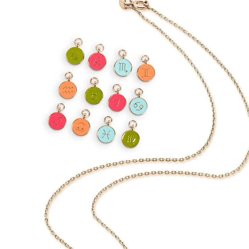 Zodiac Enamel Charm Set by Bead Landing™