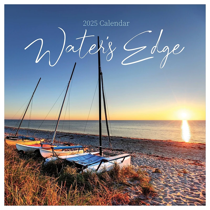 TF Publishing 2025 Water's Edge Wall Calendar