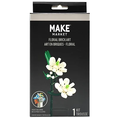 Jasmine Floral Brick Art Kit by Make Market®