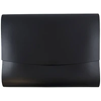 JAM Paper Italian Leather Snap Closure Portfolio