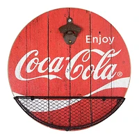 Coca Cola Bottle Opener & Cap Catcher
