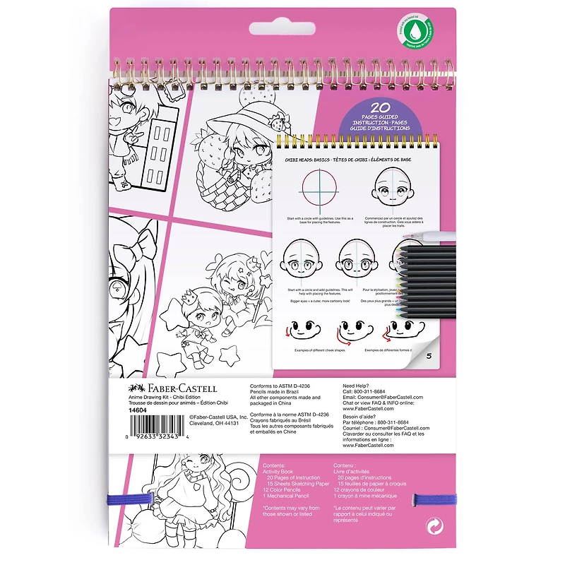 Faber-Castell® Chibi Edition Anime Drawing Kit