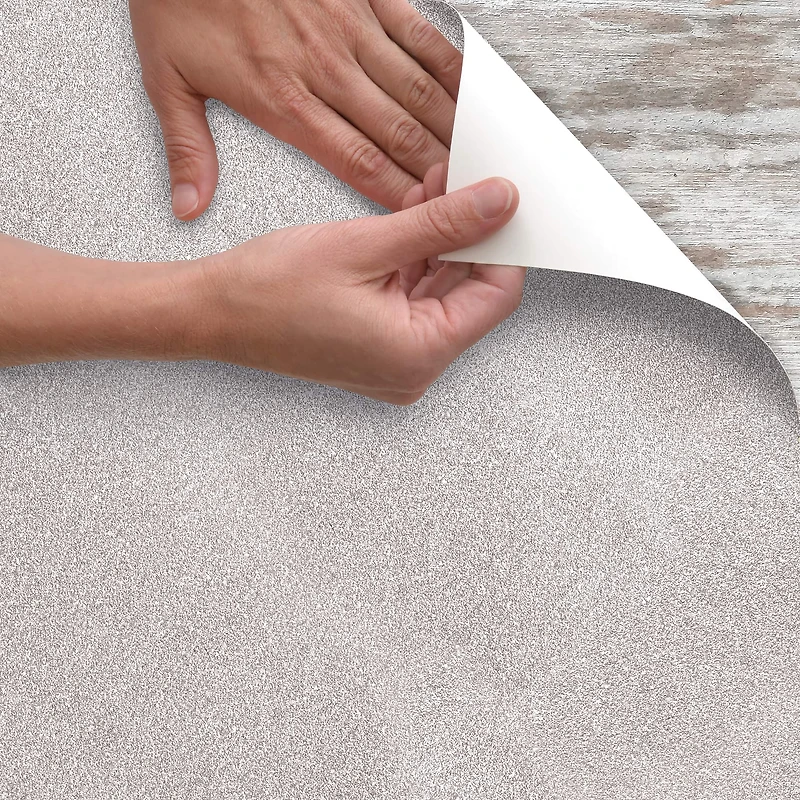 Con-Tact® 18" x 6ft. Glitter FX Silver Peel N Stick Covering