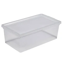 Simplify Clear Stackable Storage Bins with Lids