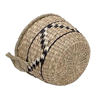 11.75" Natural Santa Fe Woven Seagrass Basket with Handles by Ashland®