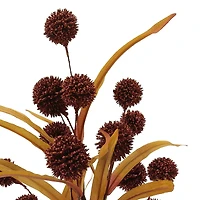 17" Red Spiky Blossom Deluxe Bush by Ashland®