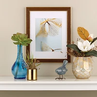 Gallery™ Walnut & Gold Trim Frame with Mat by Studio Décor