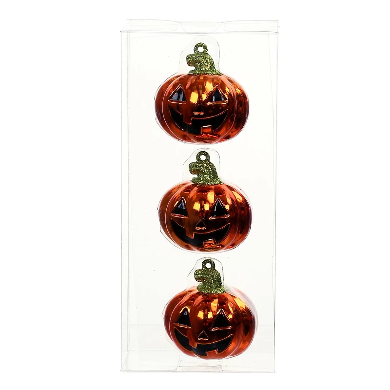2" Jack-O'-Lantern Ornaments, 3ct. by Ashland®