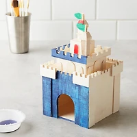 9.5" Princess Castle Wood Birdhouse by Make Market®