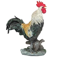 Design Toscano 17" Cock-A-Doodle-Do Rooster Statue