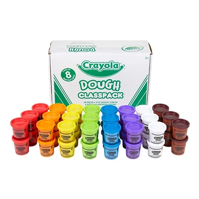 6 Packs: 48 ct. (288 total) Crayola® 3oz. Dough Classpack®