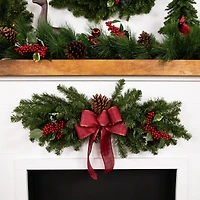 32" Canadian Pine Door Swag