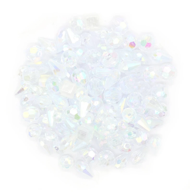 Mixed Faceted Beads, 260ct. by Creatology™