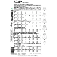 Simplicity® Pattern CS9319 (1/2-4)