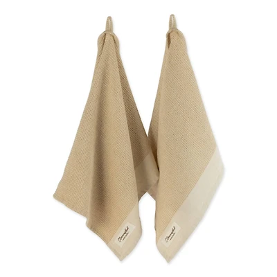 DII® Pebble Washed Waffle Woven Dishtowel, 2ct.