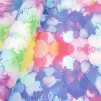 Rainbow Watercolor Heat Transfer Vinyl by Make Market®