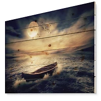 Designart - Middle of Ocean after Storm