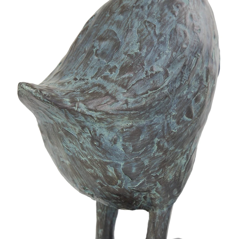 Blue Bird Sculpture Set
