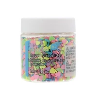 Heart Shaped Clay Glitter by Creatology™