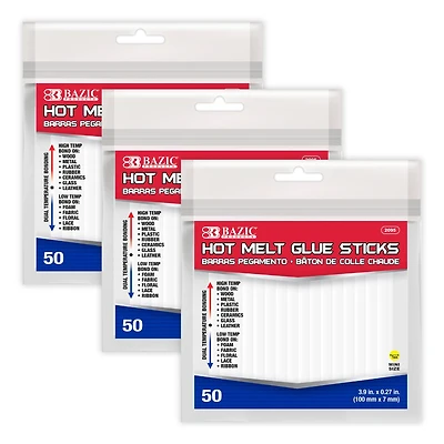 BAZIC Products® Mini Hot Melt Glue Sticks