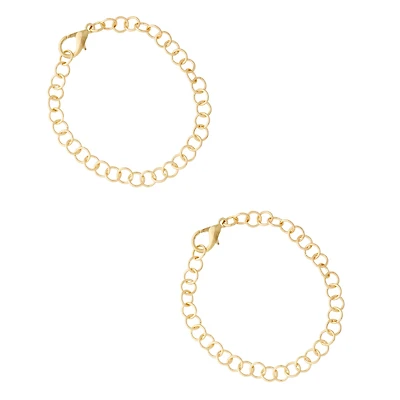 Gold Chain Bracelets by Creatology™